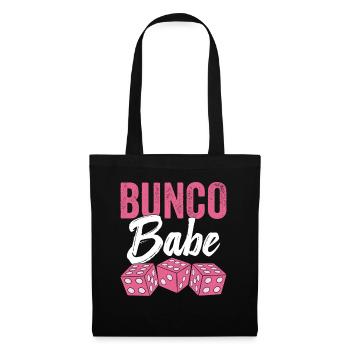 Bunco Babe Women's Bunco Women's Dice Night - Tote Bag - black - Front