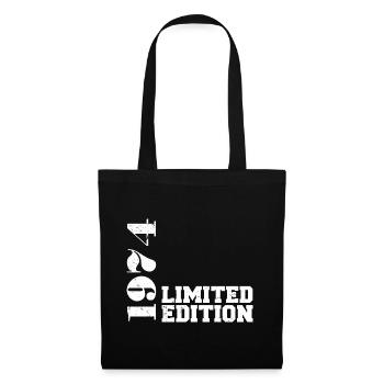 Édition limitée 1974, cadeau d’anniversaire 1974 - Sac en tissu - noir - Devant