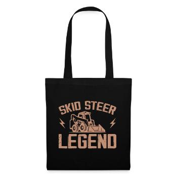 Never Underestimate An Old Man With A Skid Steer - Tote Bag - black - Front