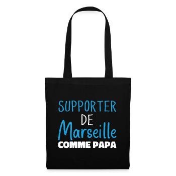 Child Humor Marseille Supporter of Marseille - Tote Bag - black - Front