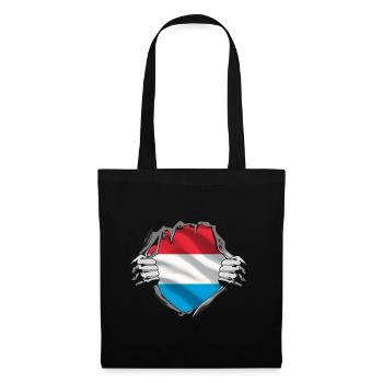 Luxembourg Flag Luxembourg flag Home - Tote Bag - black - Front