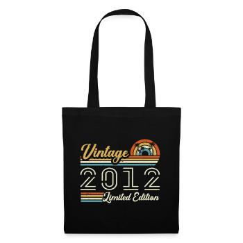 13 Year Anniversary | Vintage 2012 Gift 2012 - Tote Bag - black - Front