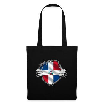 Dominican Republic Flag Dom Rep Flag Trip - Tote Bag - black - Front