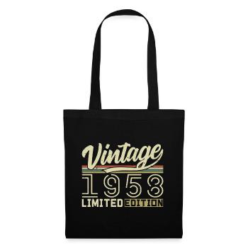 Légende depuis 1958 Né en 1958 Anniversaire 66 ans - Sac en tissu - noir - Devant
