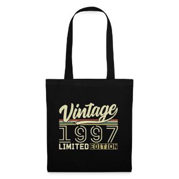 Légende depuis 1997 Né en 1997 Anniversaire 27 ans - Sac en tissu - noir - Devant