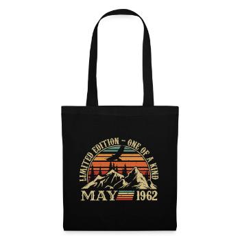 légendes nées en mai 1962 anniversaire mai 1962 - Sac en tissu - noir - Devant