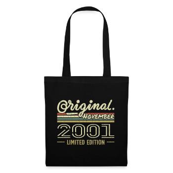 November 2001 - November 2001 Birthday Gift - Tote Bag - black - Front