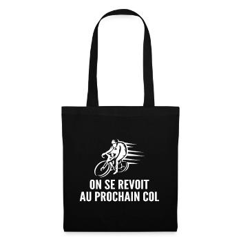 Humor Cycling Cycling and Mountain - Tote Bag - black - Front
