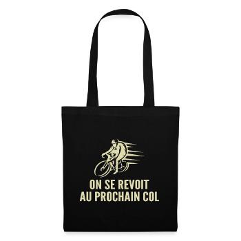 Humor Cycling Cycling and Mountain - Tote Bag - black - Front