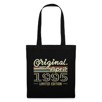 April 1995 30th Anniversary Gift April 1995 - Tote Bag - black - Front