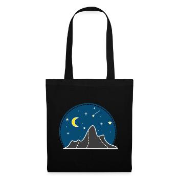 STARRY SKY de couleur - Sac en tissu - noir - Devant