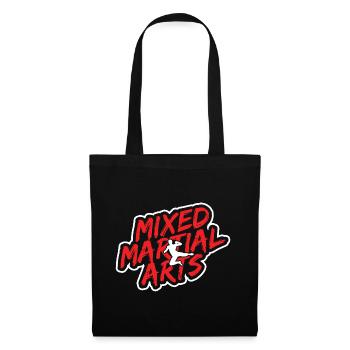 Mixed Martial Arts MMA - Stoffbeutel - Schwarz - Vorne