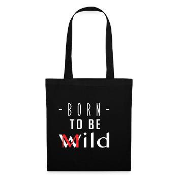 Born To Be Mild - Sac en tissu - noir - Devant