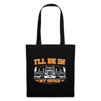 I'll be in my office - Tote Bag - black - Front