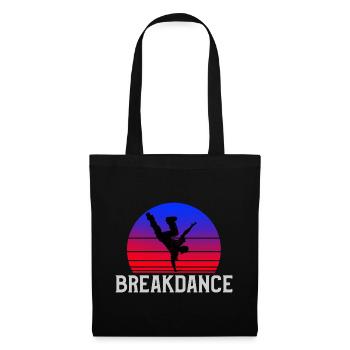 Hip Hop Rap Breakdance B-Boys B-Girls Designs - Tote Bag - black - Front