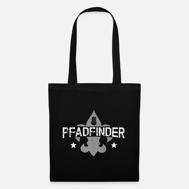 Pfadfinder - Stoffbeutel - Schwarz