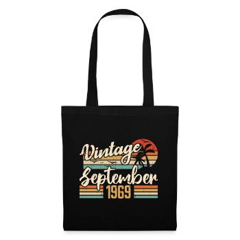 September 1969 Birthday Gift September 1969 - Tote Bag - black - Front