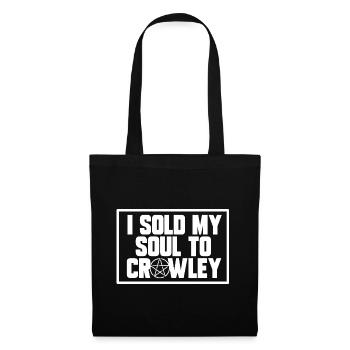 VENDU MON ÂME, CADEAU - Sac en tissu - noir - Devant