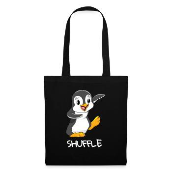 Shuffle dancing penguin gift Shuffledance - Tote Bag - black - Front