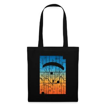 Cool gift for paraglider paragliders - Tote Bag - black - Front