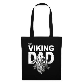 The Viking Dad Viking dad with a beard - Tote Bag - black - Front