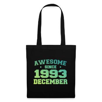 Birthday December 1993 - Gift December 1993 - Tote Bag - black - Front