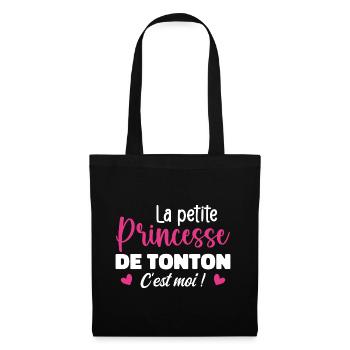 Uncle's Little Princess - Tote Bag - black - Front