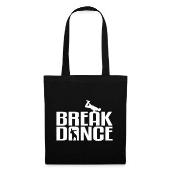 Breakdance - Stoffbeutel - Schwarz - Vorne