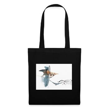 Piercing Through Minimal, Abstract - Tote Bag - black - Front