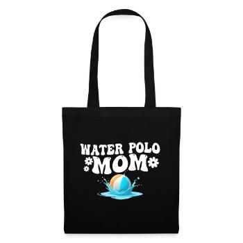 Water Polo Mom Retro & Groovy Water Polo Mom - Tote Bag - black - Front