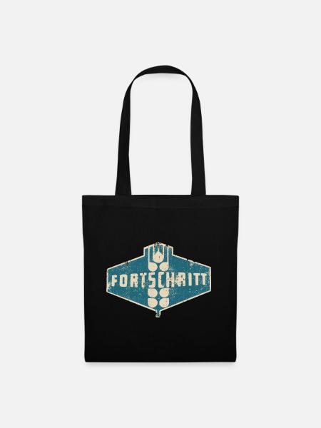 LPG - FORTSCHRITT DDR Retro IFA - Stoffbeutel - Schwarz