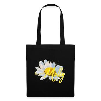 Chatte - Sac en tissu - noir - Devant
