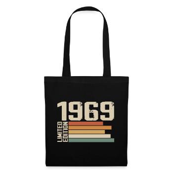 1969 Vintage - Retro 1969 Cadeau Anniversaire 1969 - Sac en tissu - noir - Devant
