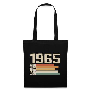 1965 Vintage - Retro 1965 Cadeau Anniversaire 1965 - Sac en tissu - noir - Devant