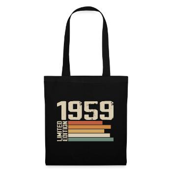 1959 Vintage - Retro 1959 Birthday Gift 1959 - Tote Bag - black - Front