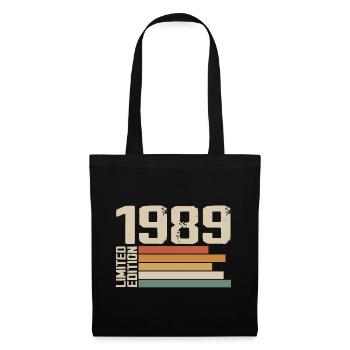 1989 Vintage - Retro 1989 Birthday Gift 1989 - Tote Bag - black - Front