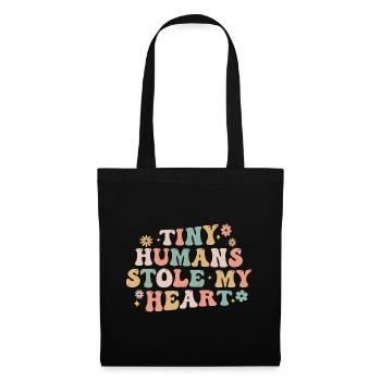 Tiny Humans Stole My Heart - NICU Nurse Women - Sac en tissu - noir - Devant