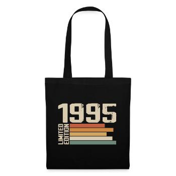 1995 Vintage - Retro 1995 Cadeau Anniversaire 1995 - Sac en tissu - noir - Devant