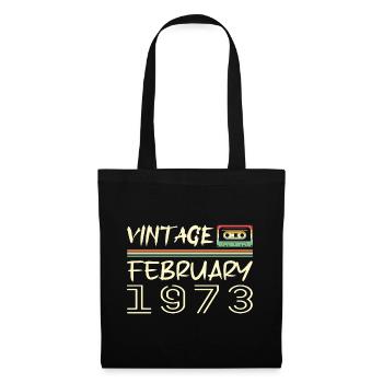 February 1973 Best Gift February 1973 - Tote Bag - black - Front