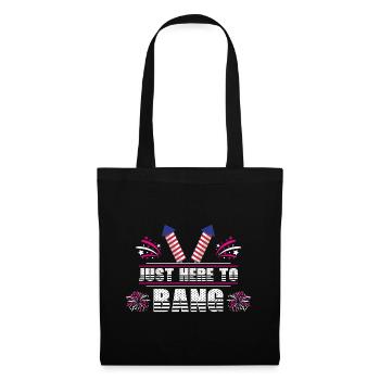 Fireworks USA Men July 4 - Tote Bag - black - Front