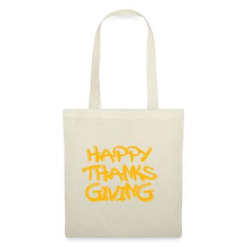 Happy Thanks Giving - Tote Bag - nature - Front