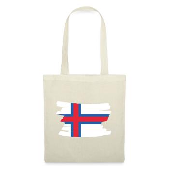 Faroe Islands National Flag - brush horizontal - Stoffbeutel - Natur - Vorne