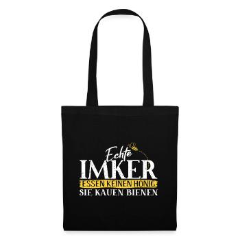 Imker Imker Design Für Bienenzüchter - Stoffbeutel - Schwarz - Vorne