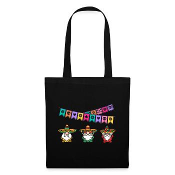 Sombrero Dwarfs Fiesta Cheerful Cinco De Mayo - Tote Bag - black - Front