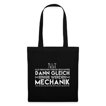 Mechaniker, schrauber | Mechanik ! - Stoffbeutel - Schwarz - Vorne