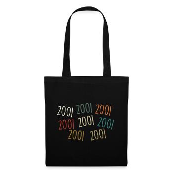 Vintage: 2001, year of birth - legendary since 2001 - Tote Bag - black - Front