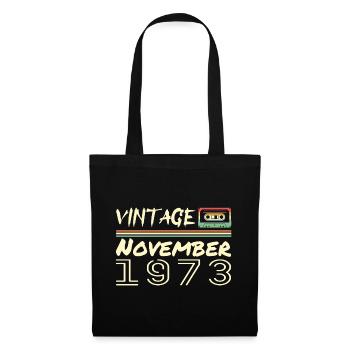 Legendary Since November 1973 - November 1973 - Tote Bag - black - Front