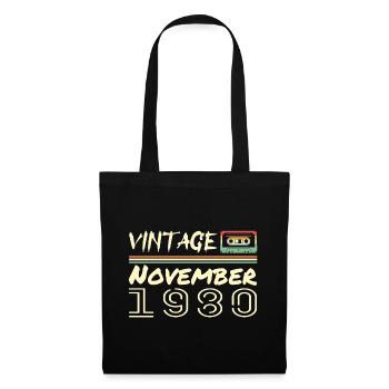Legendary Since November 1980 - November 1980 - Tote Bag - black - Front