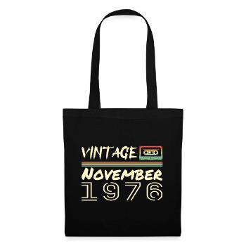 Legendary Since November 1976 - November 1976 - Tote Bag - black - Front