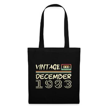 1983 December 1983 Jubilee December 1983 - Tote Bag - black - Front
